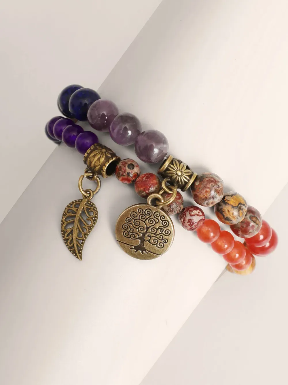 Boho Style Tassel Tree Chain Bracelet