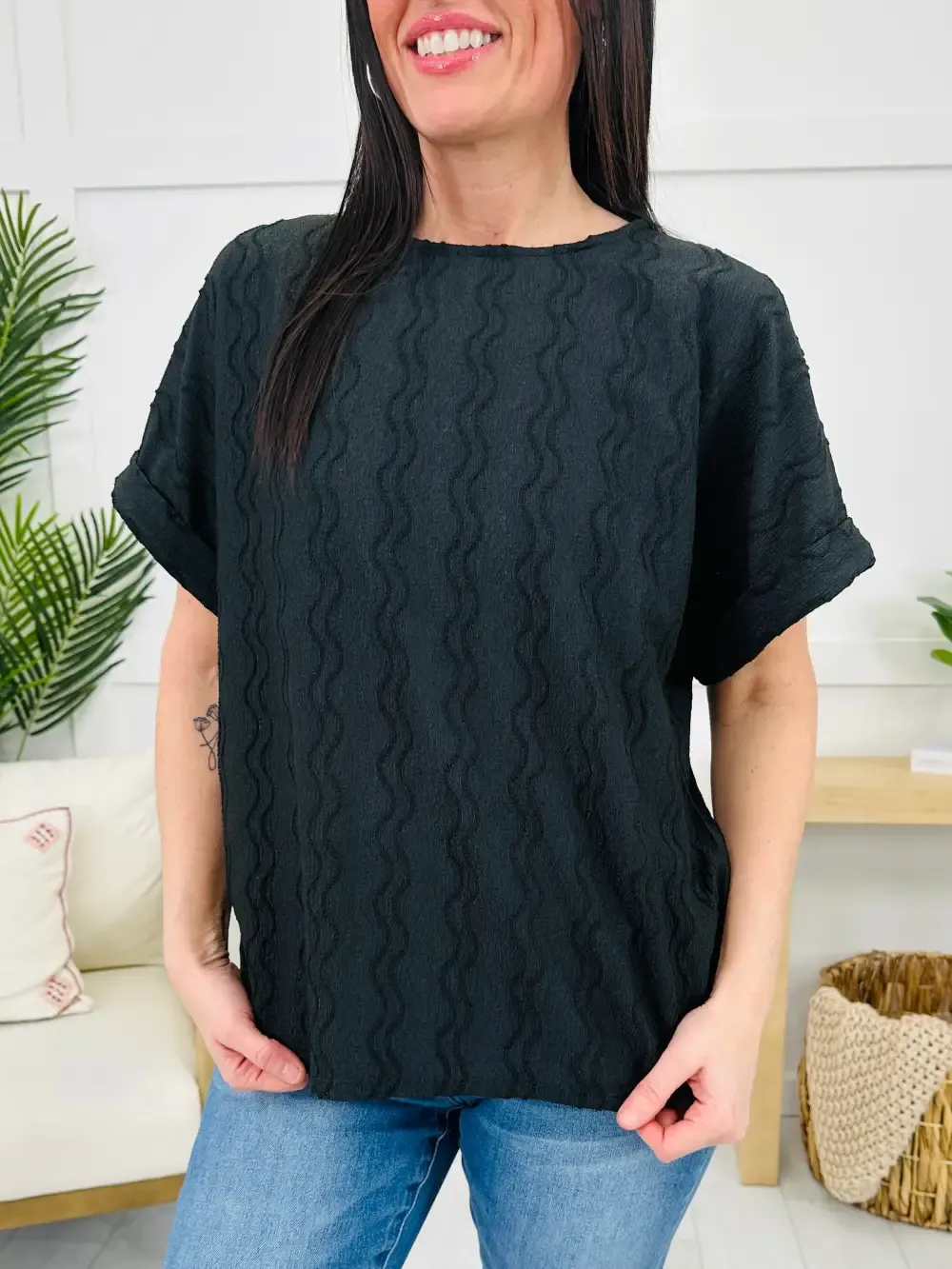 Effortless In Style Top- Multiple Colors!