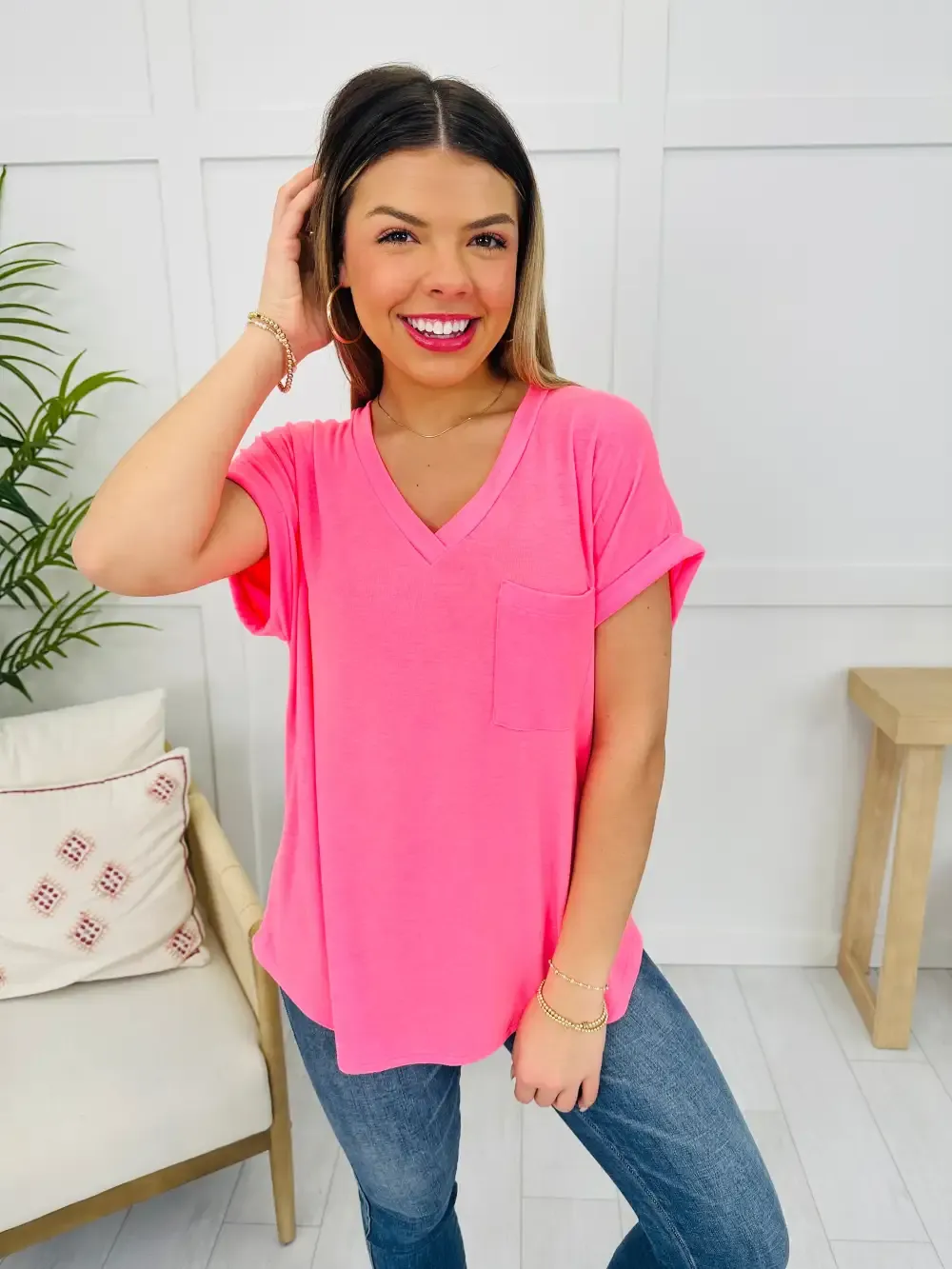 Just My Vibe Top- Multiple Colors!