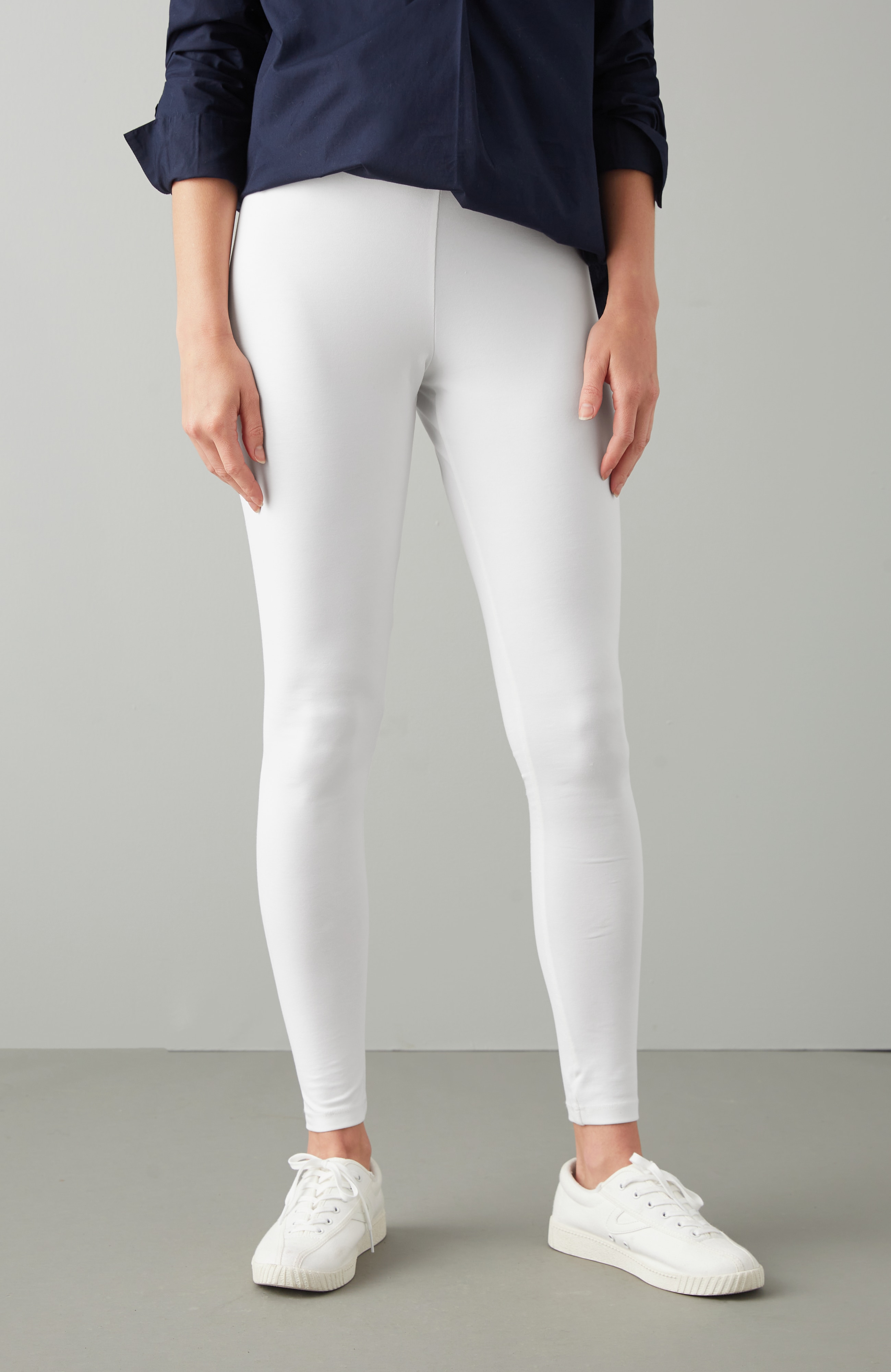 pima ankle-length leggings