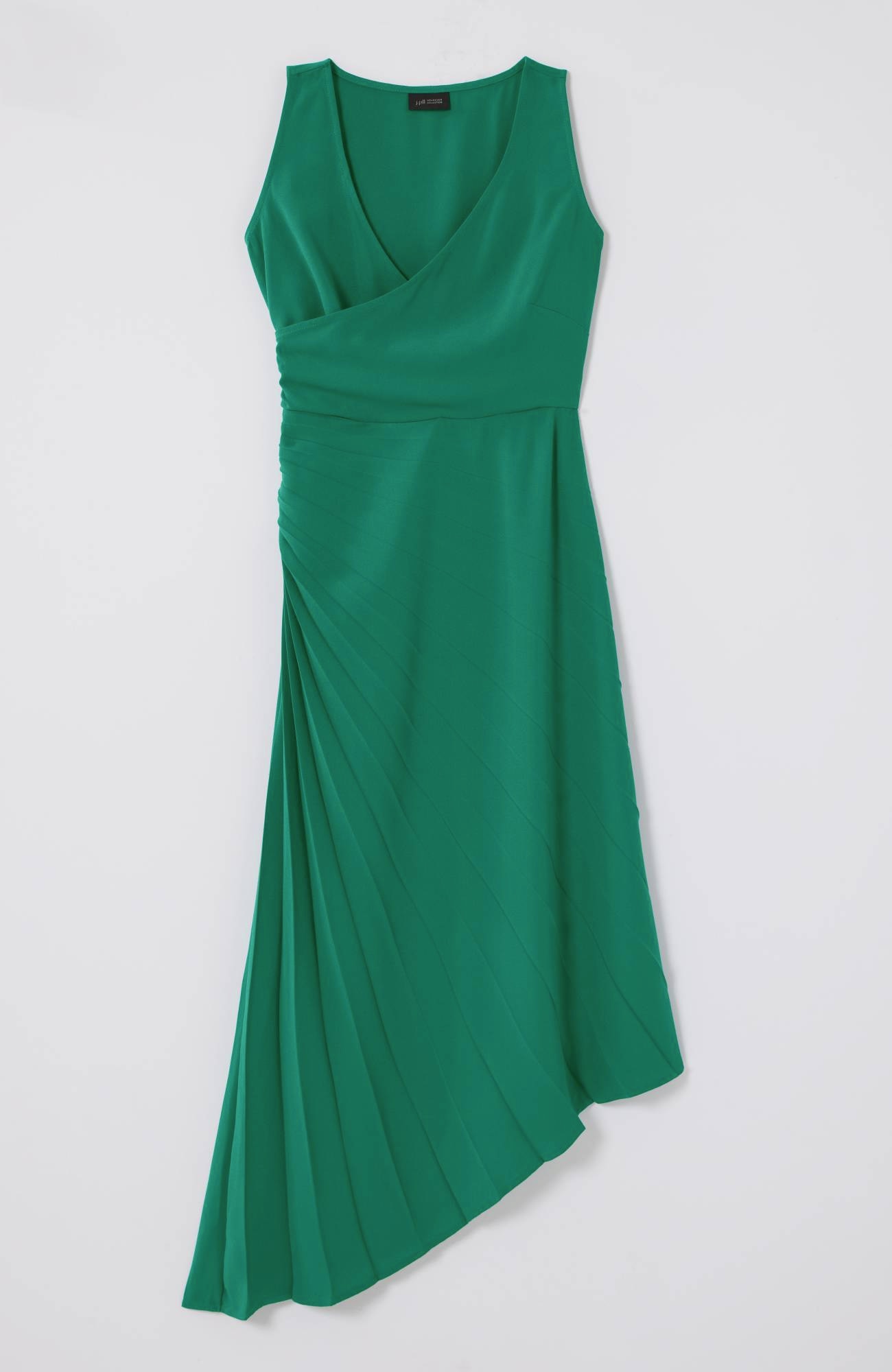wearever asymmetrical pleated dress