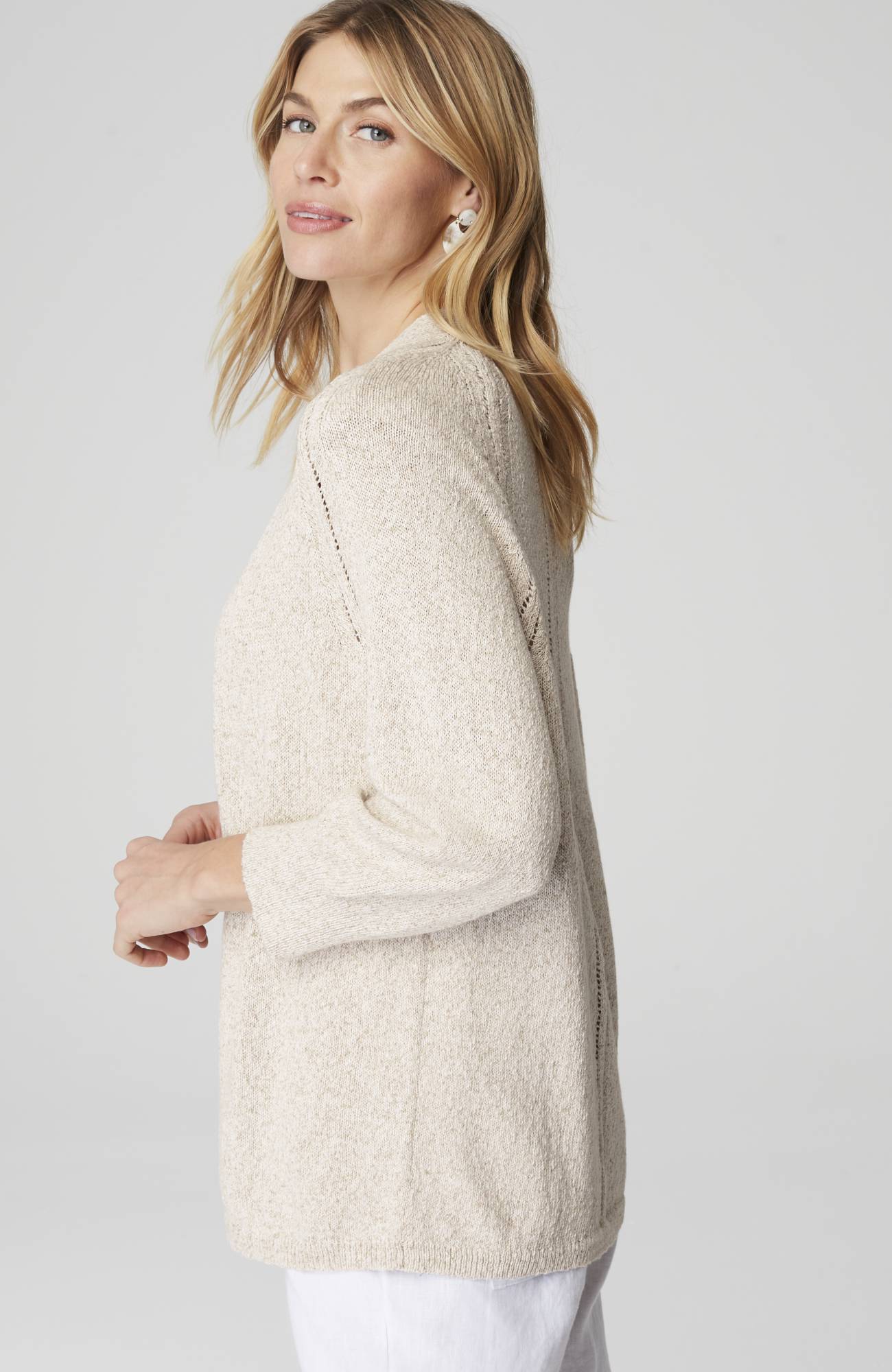 Pure Jill Spray-Dyed Cardi