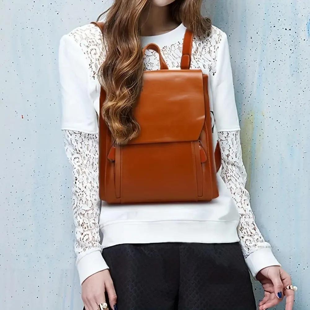Clara Vintage Padded Backpack