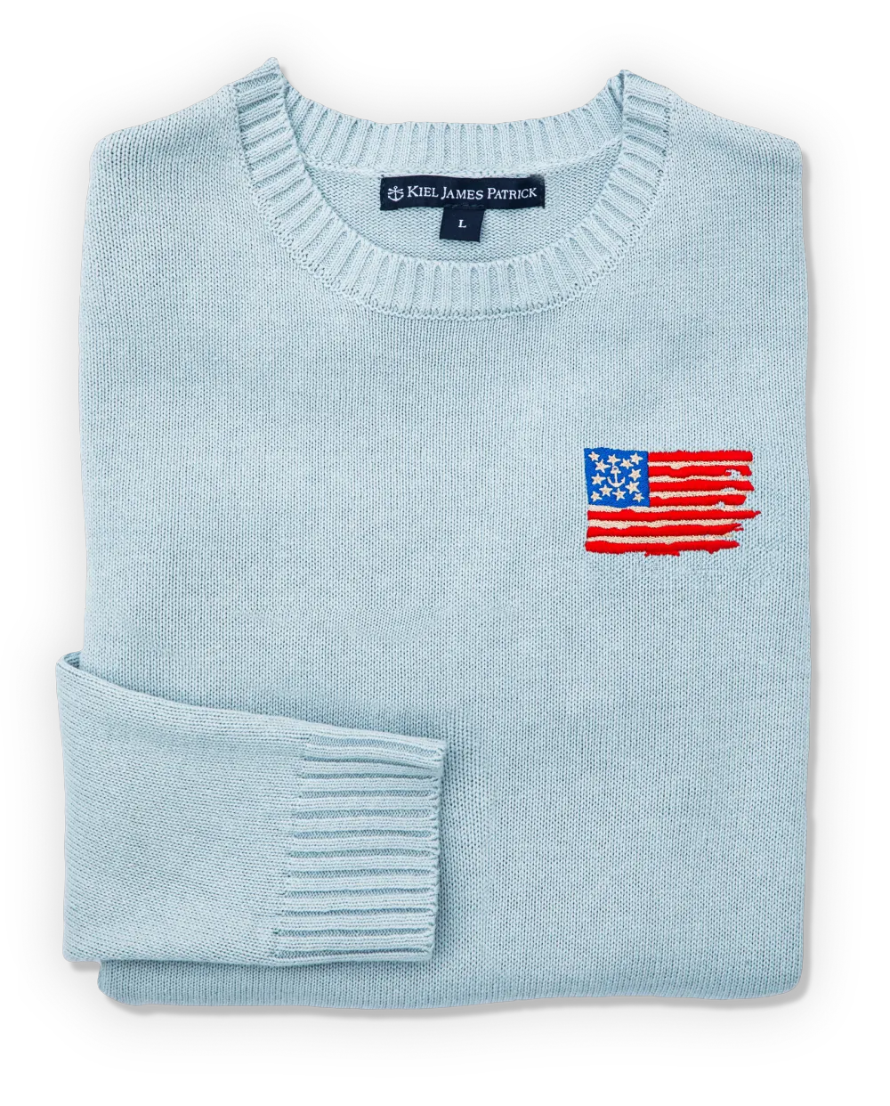 Old Glory Embroidered Sweater (Women's)