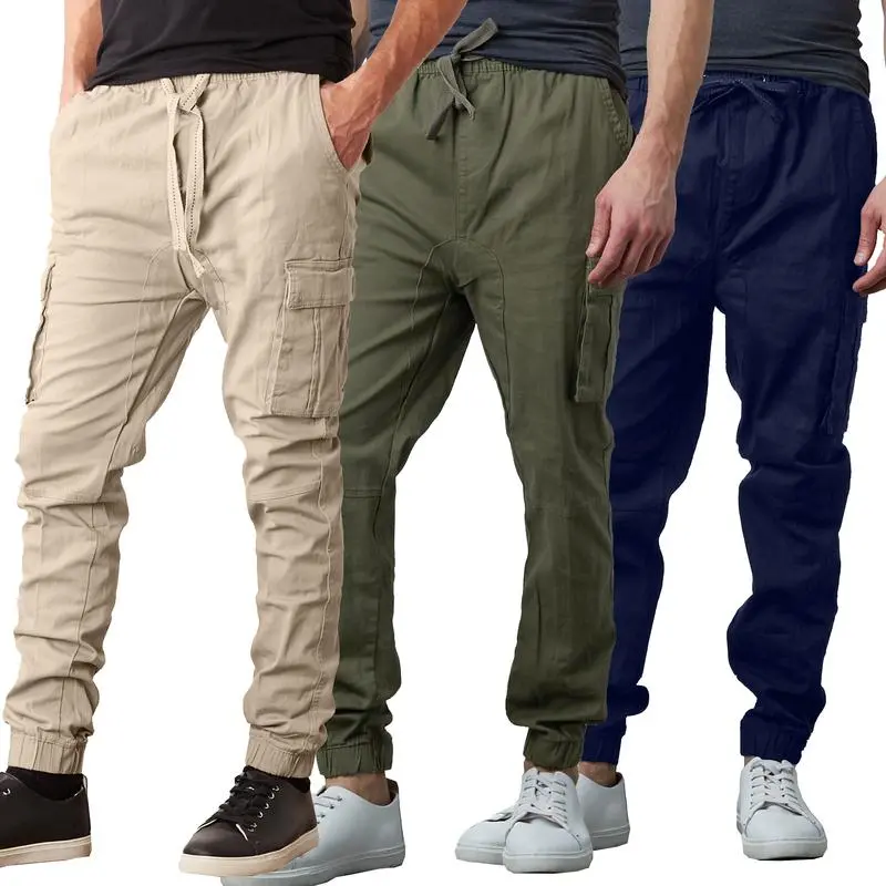 Stretch Fit Cargo Pants – Jogger Style for Work, Travel & Casual Use