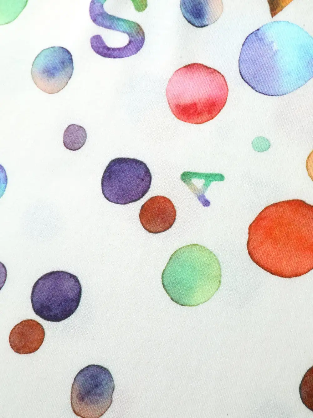 Alphabets Party Round Neck T-Shirt