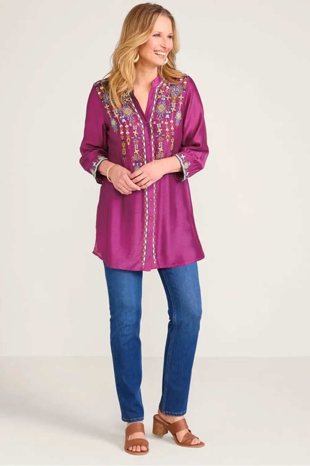 Nina Embroidered Tunic