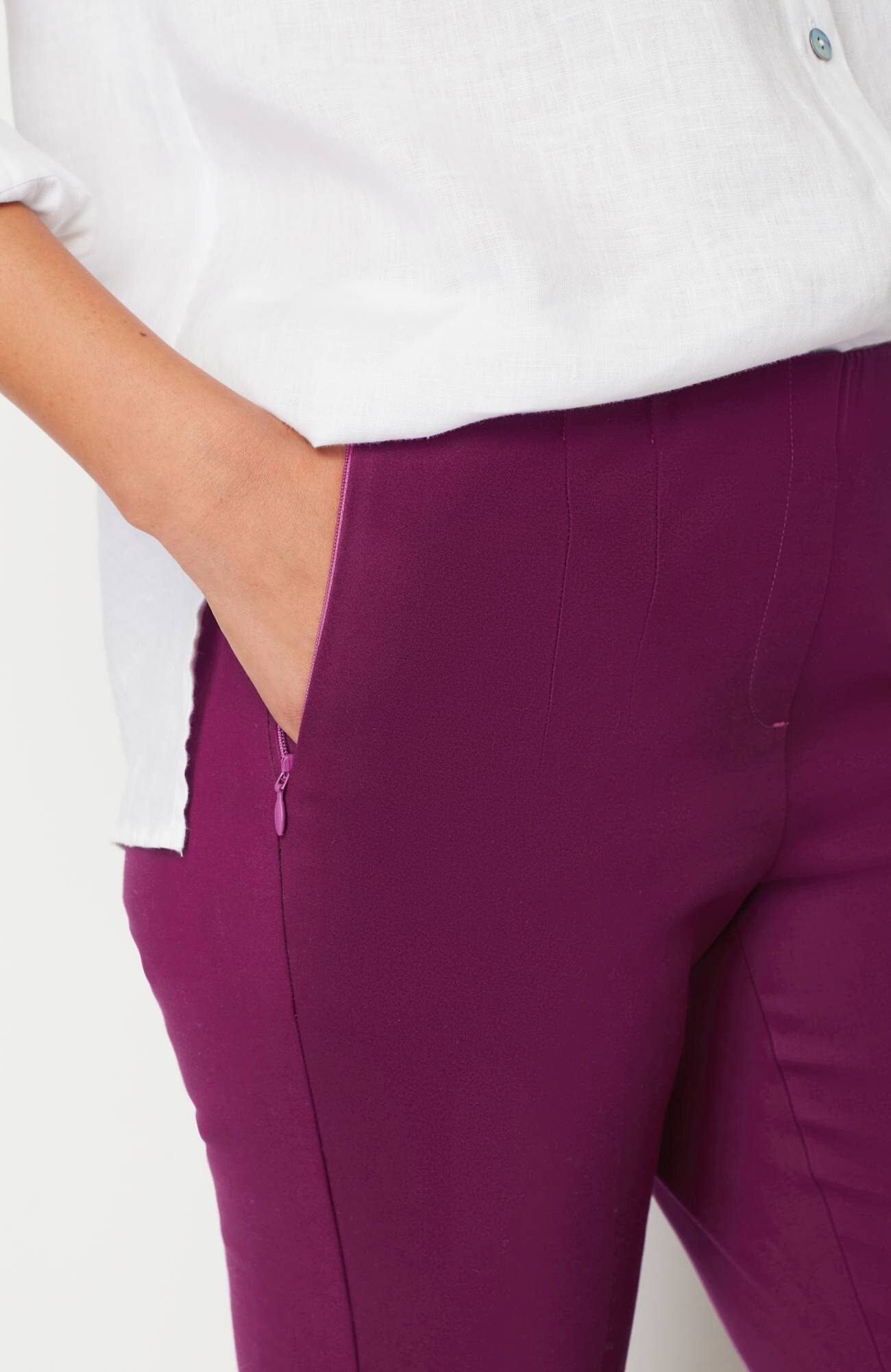 Versatile Cotton-Stretch Slim-Leg Pants
