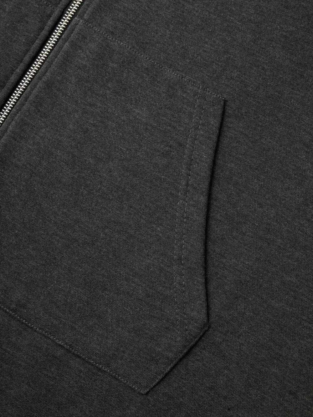 Sweatshirt Longline Solid Jacket