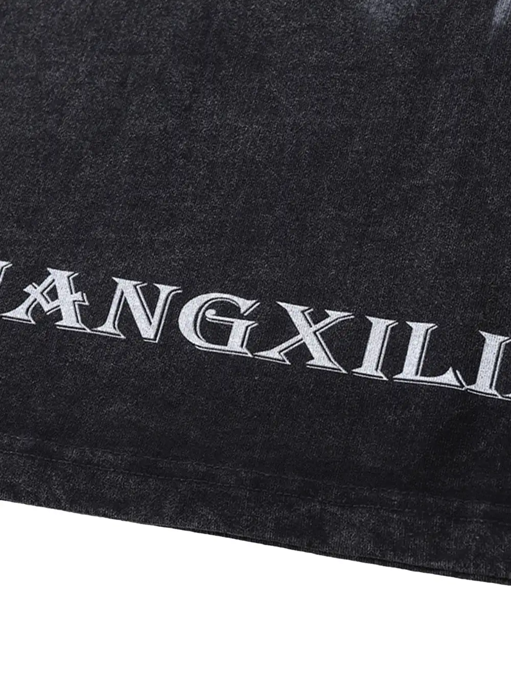 Retro Washed Distressed Doberman Pinscher T-shirt-2202