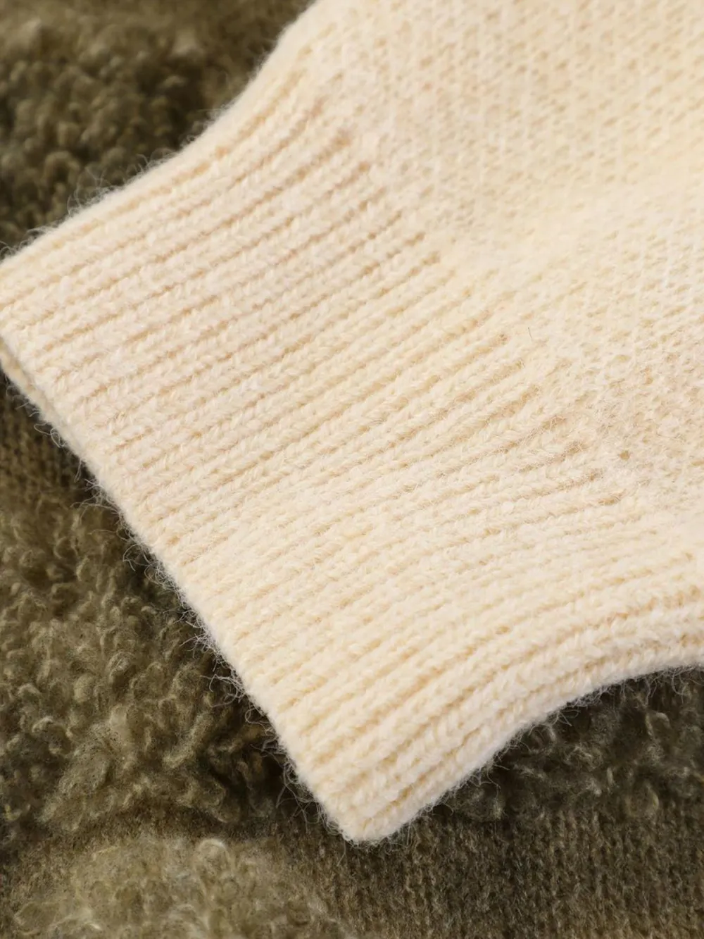 Retro Letters Jacquard Crew Neck Sweater