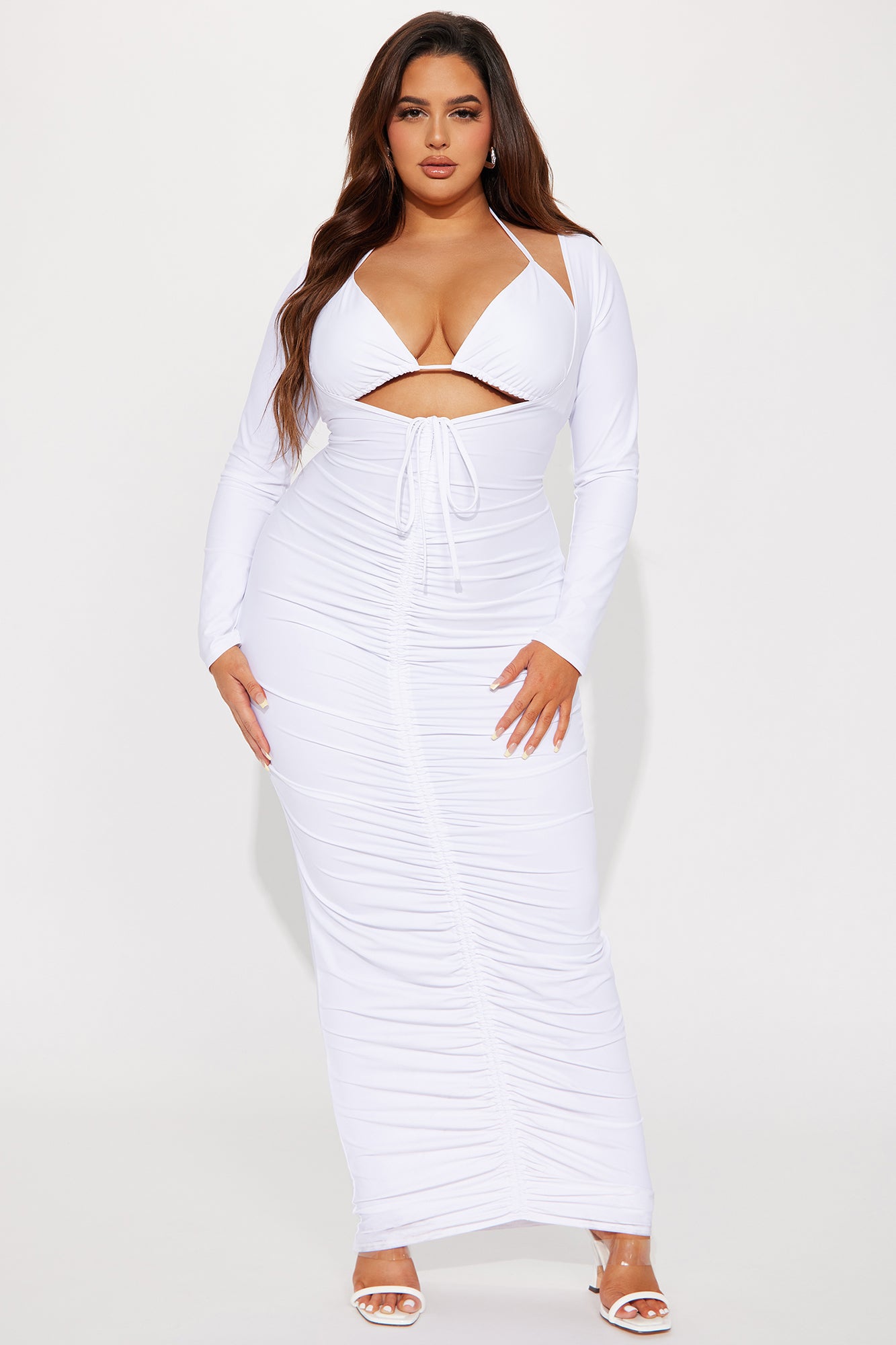 Miami Mami Maxi Dress - White