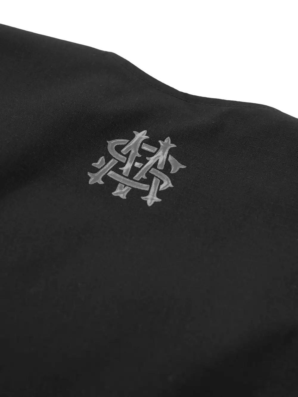 Skeleton Print Padded Cargo Vest -1201