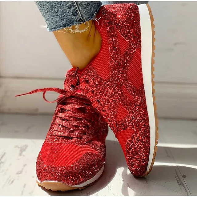 (Clearance Sale⚡) Women's Trainers Athletic Bling Bling Sneakers