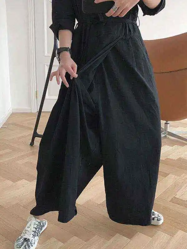 Original Empire Elasticity Wide Leg Jumpsuits