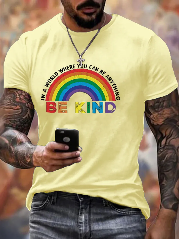 Men'S T-Shirt Gay Pride LGBT T Shirt