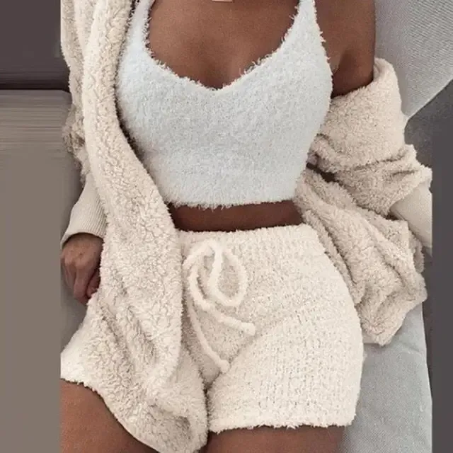 WovenWhisper | Cozy Knit Set (3 Pieces)