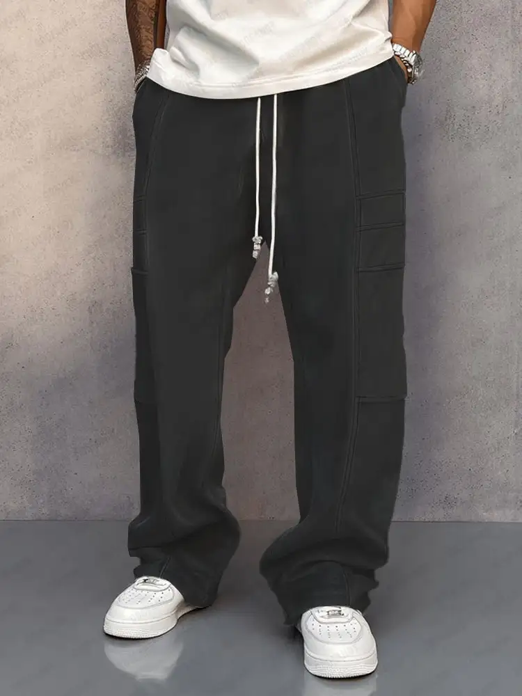 Stylish Comfort Loose Fit Suede Pants