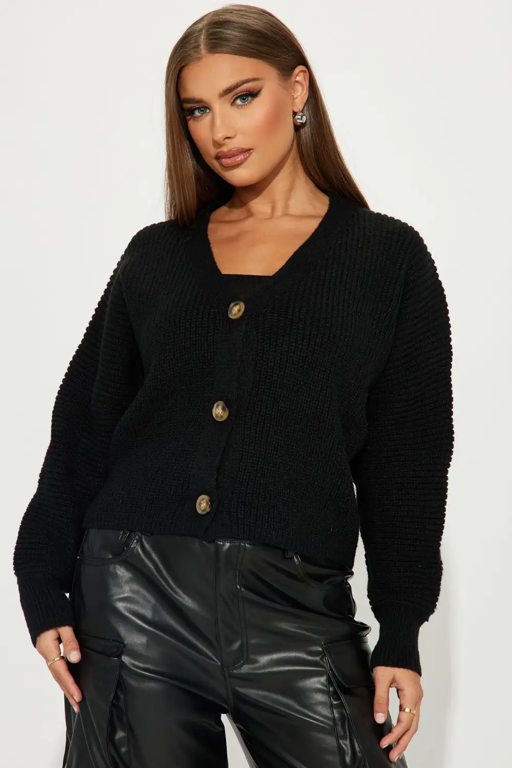 Morning Stroll Cardigan - Black