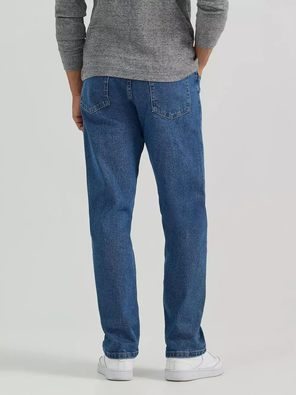 WRANGLER FIVE STAR PREMIUM DENIM FLEX FOR COMFORT RELAXED FIT JEAN IN STONE