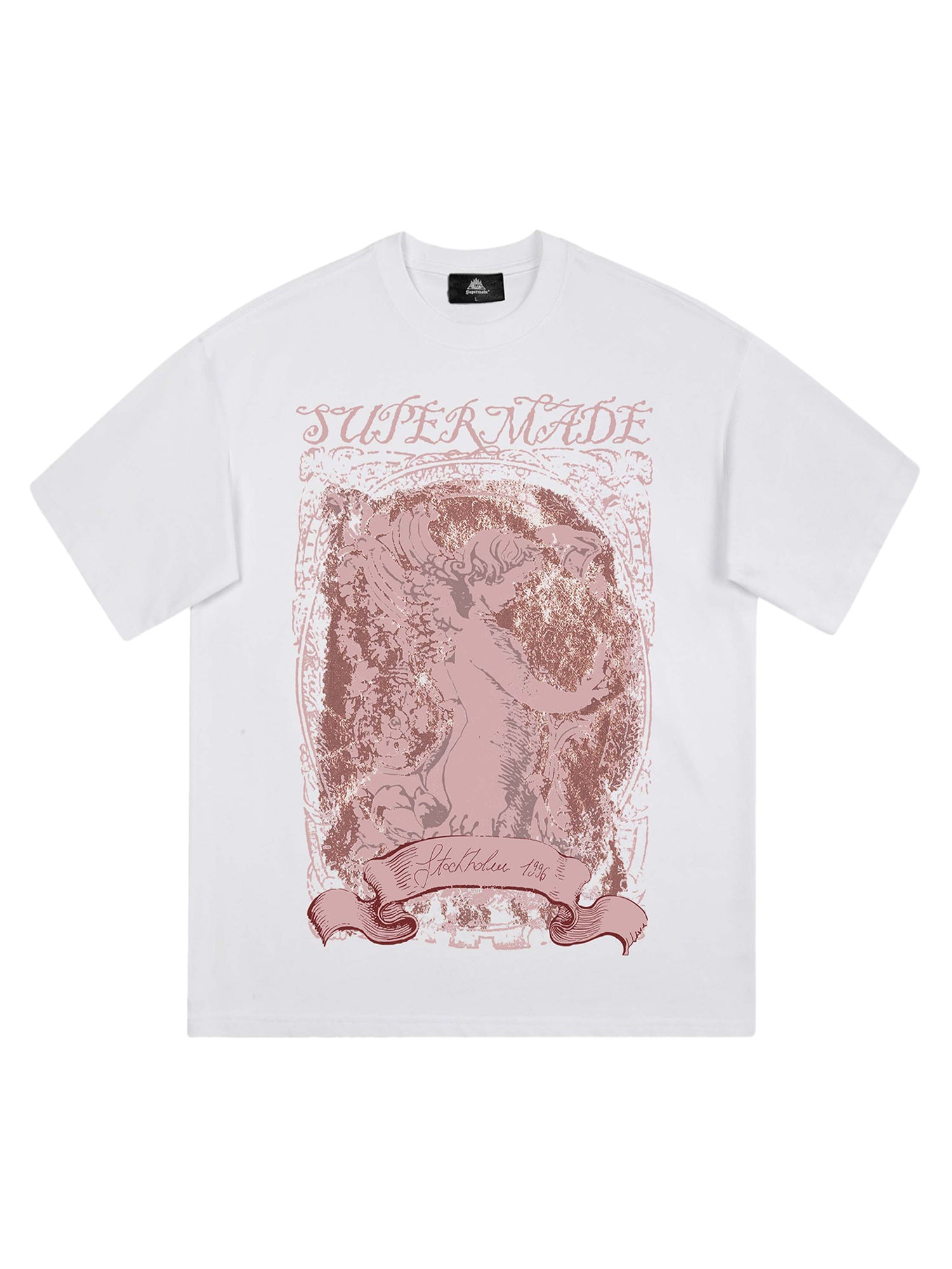 Mottled Angel Street Hip-Hop T-shirt - 2129