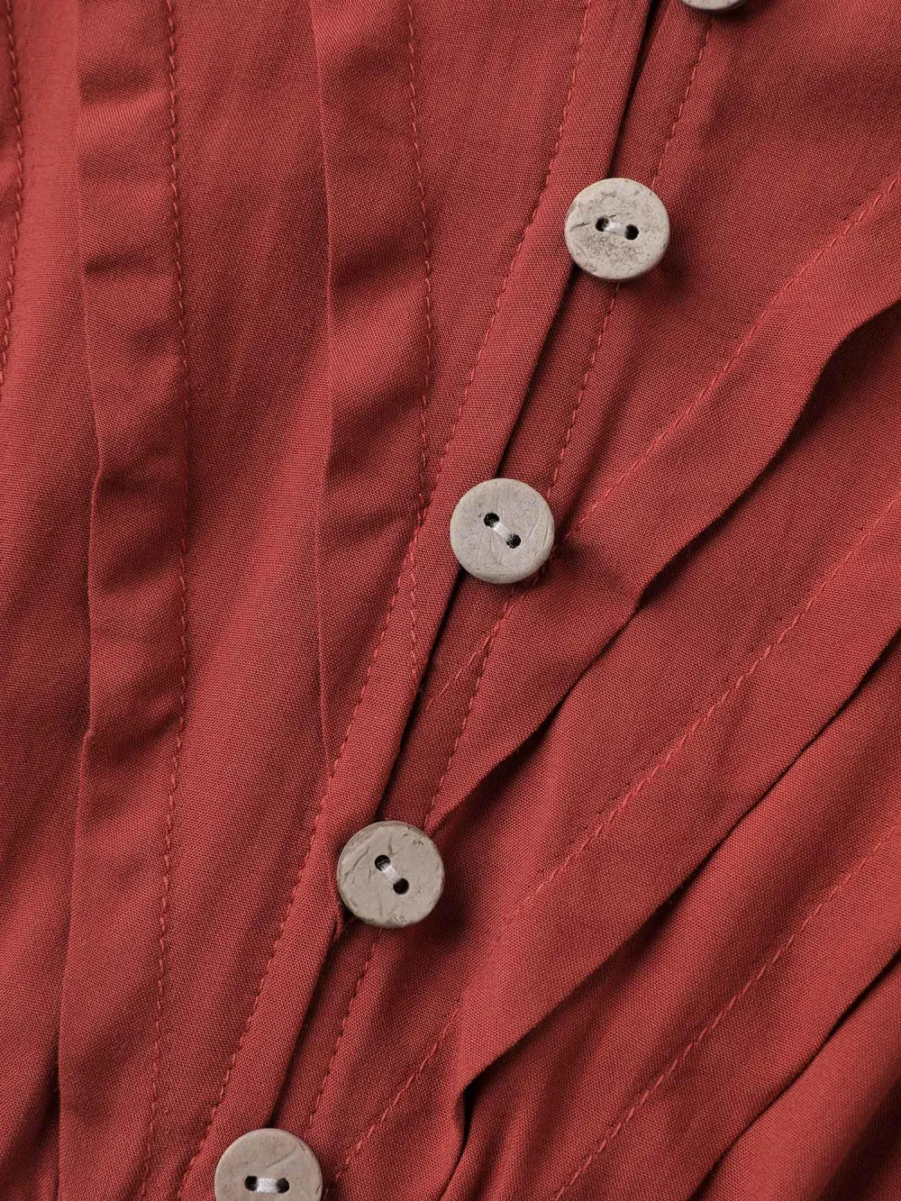 Pleated V-Neckline Tiered Maxi Dress