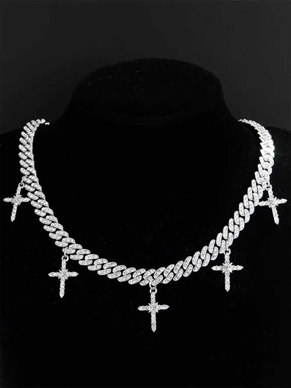 Cross Necklace - 1688
