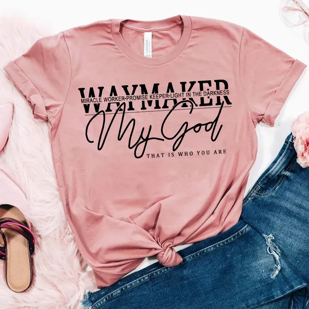 Waymaker my god faith graphic tees