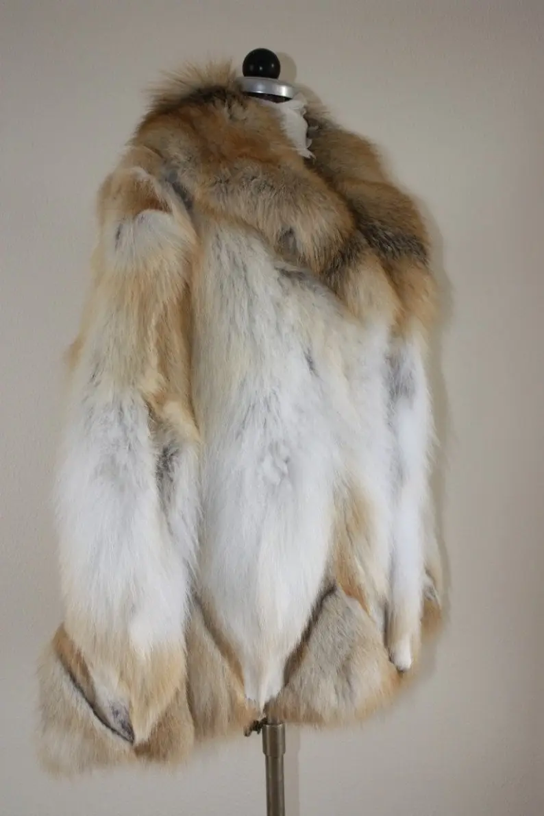 Golden Fox  Fur Coat