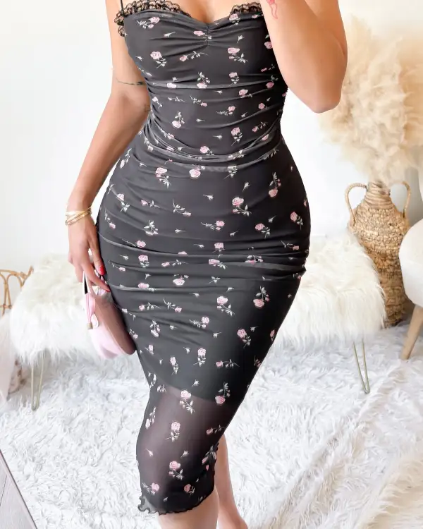 LUNA FLORAL DRESS