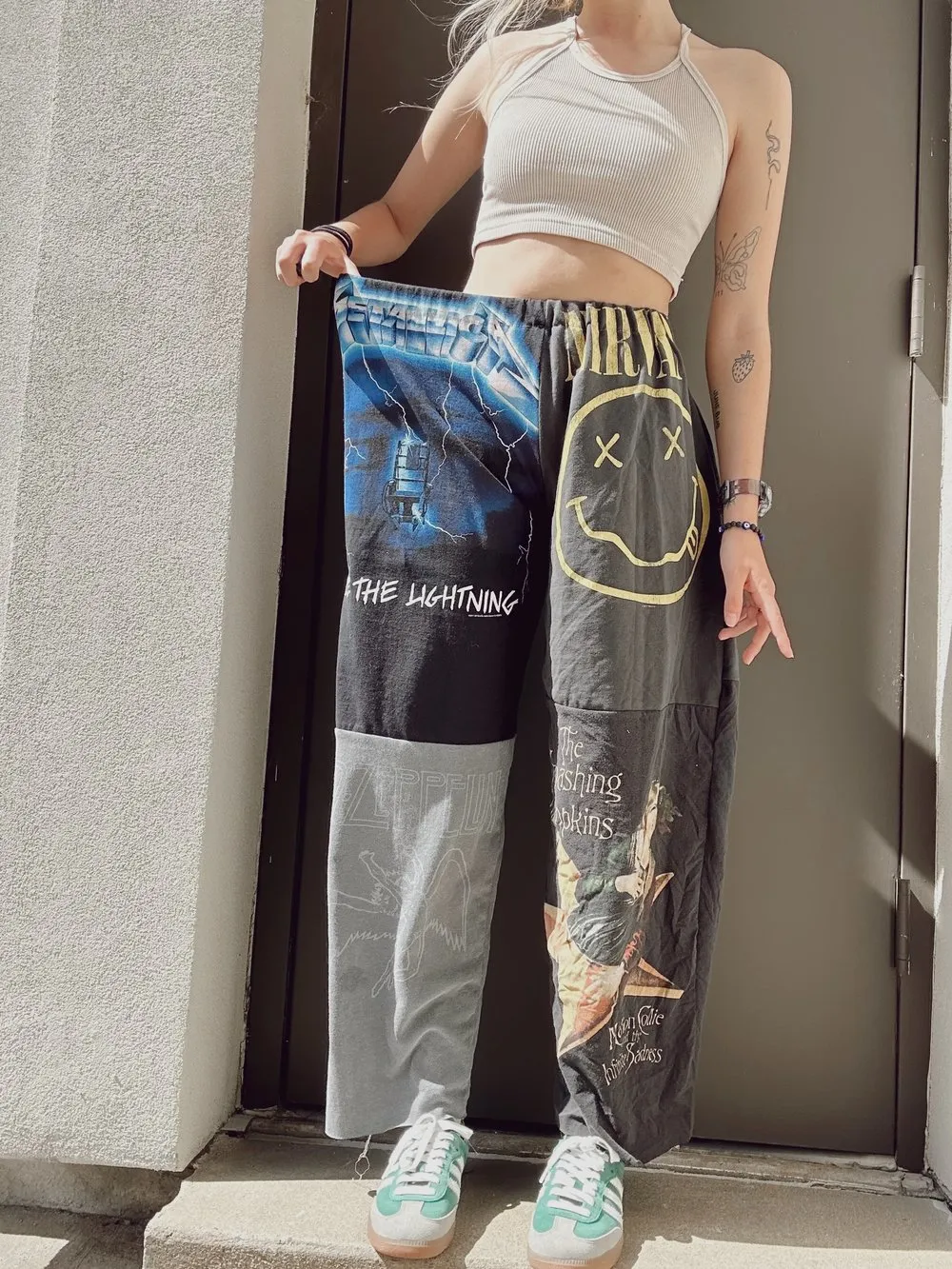 METALLICA BAND TEE PANTS