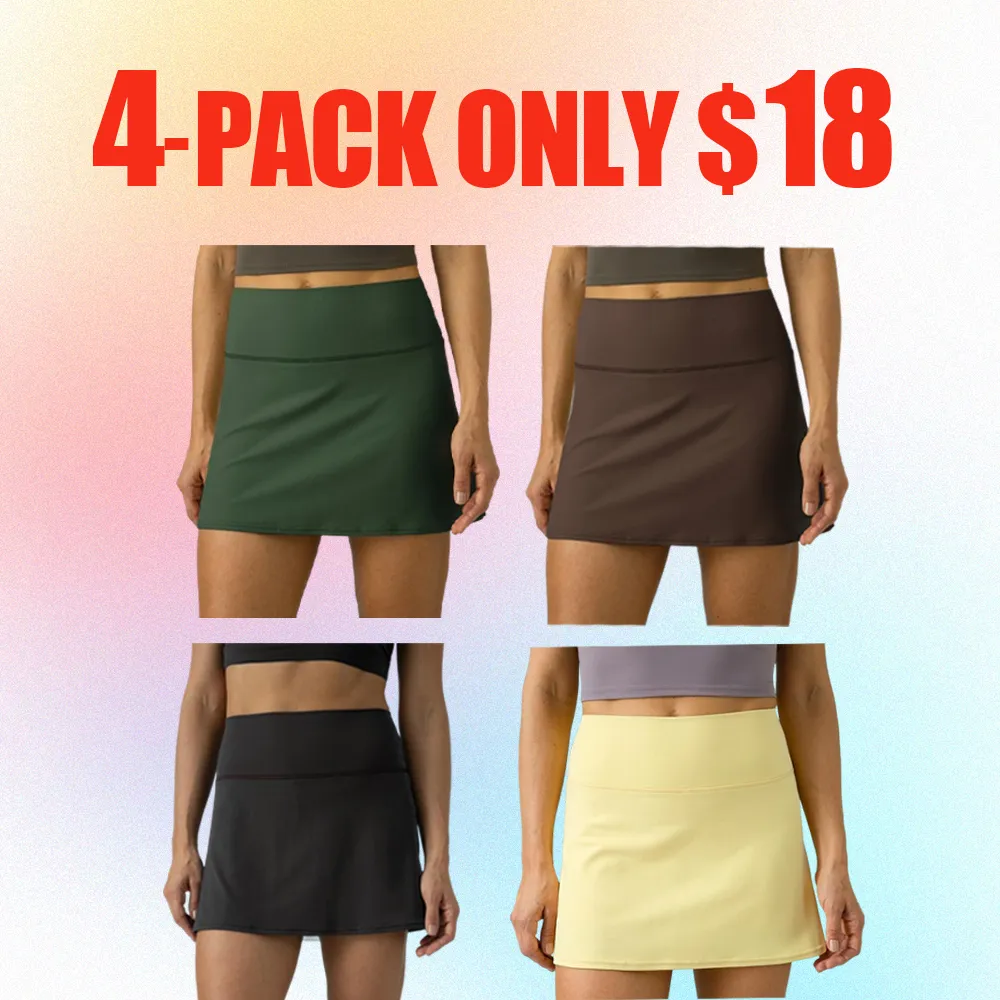 Women's Athletic Skort – High Waist Tennis & Golf Skirt with Inner Shorts and Pockets