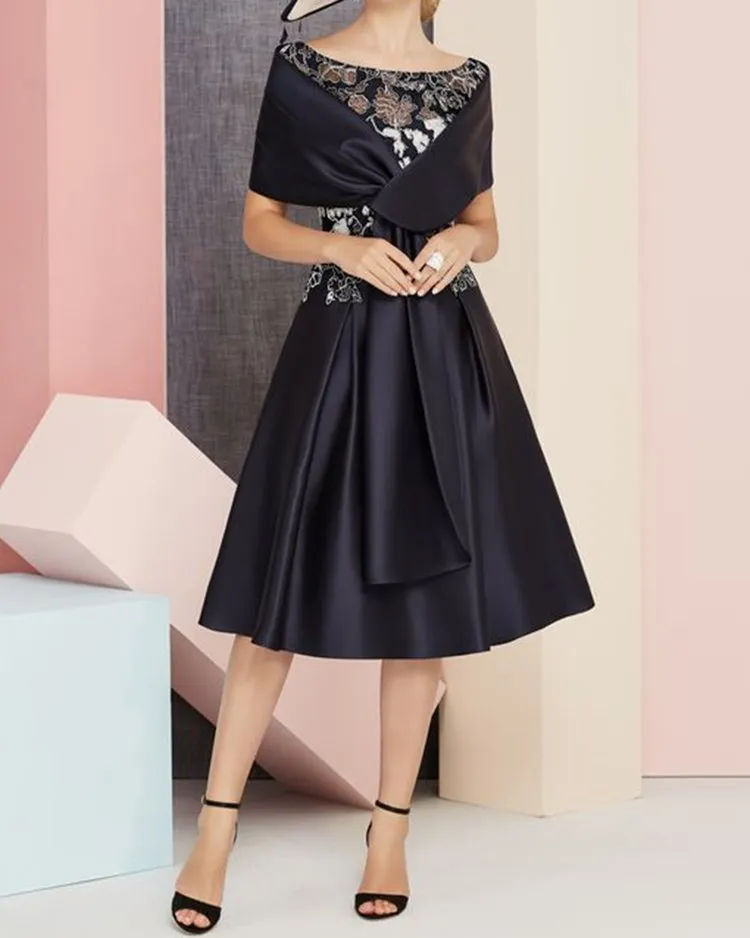 CELEBRITY STYLE MIDI DRESS LADIES