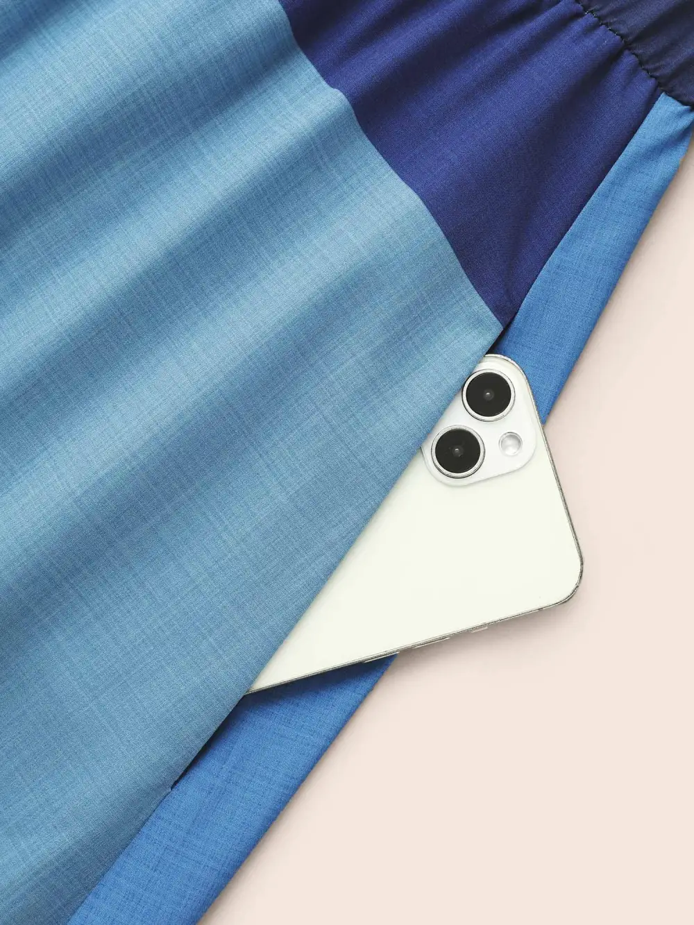 Shirt Collar Colorblock Contrast Midi Dress