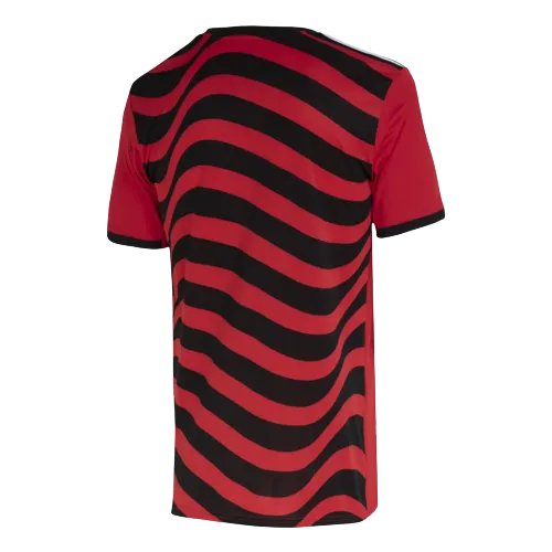Camisa Flamengo Third 22/23 - Preta e Vermelha