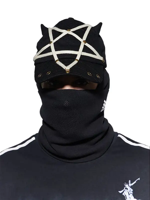 Star Washed Denim Baseball Cap