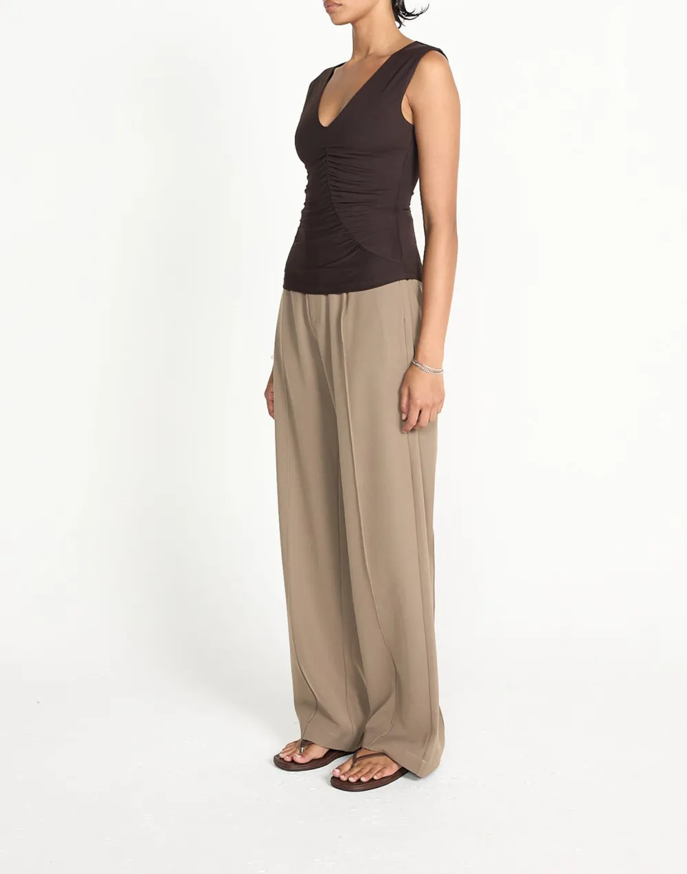 Breathable Soft V-Neck Slim Vest