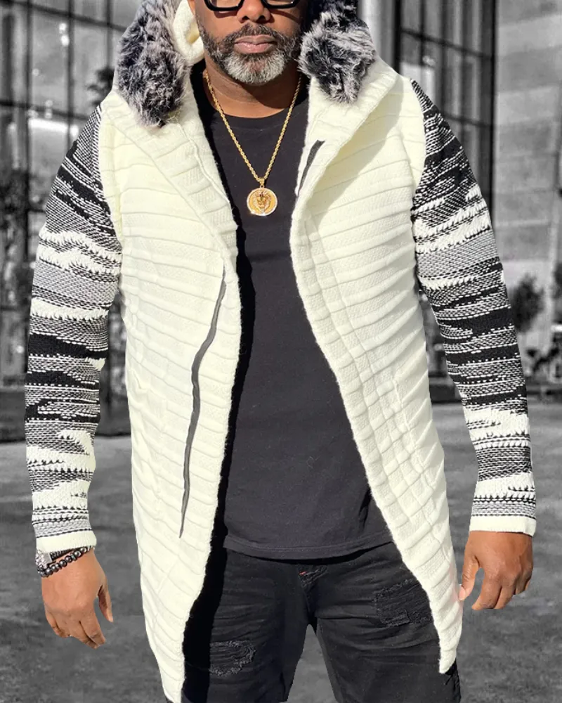 Men's Casual Fashion Knit Cardigan Jacket