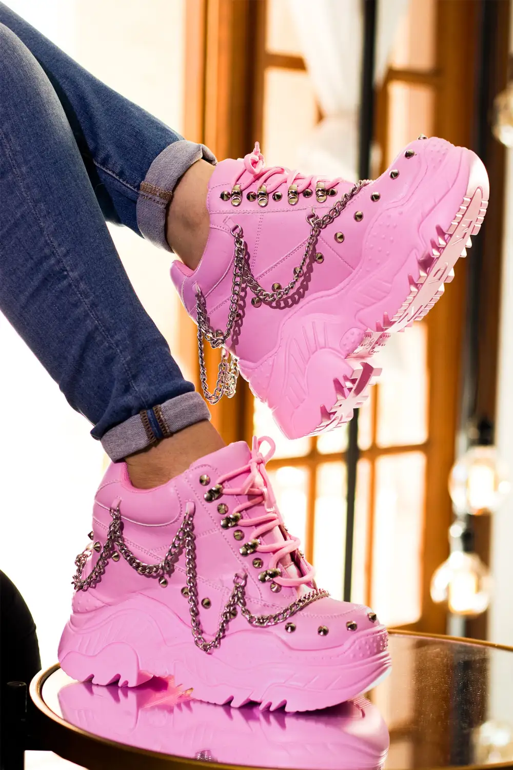 SPACE CANDY | PINK PU shein