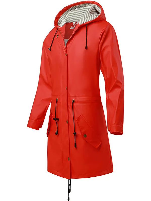 Women's weatherproof transitional hooded jacket