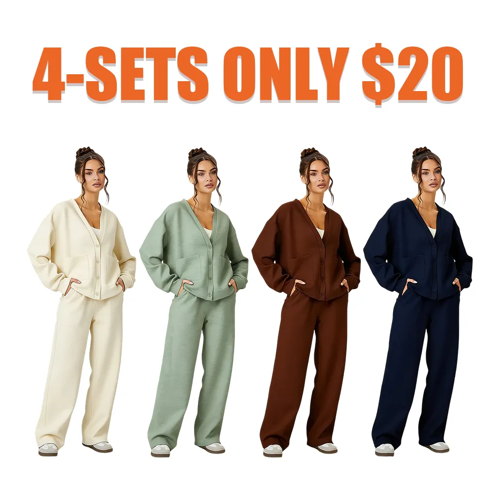 Women’s Fall Slouchy Cardigan & Trouser Set