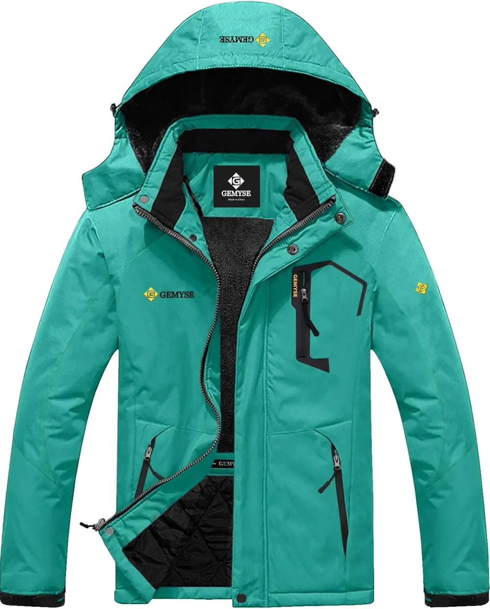 Men's Mountain Waterproof Ski Snow Jacket Winter Windproof Rain Jacket