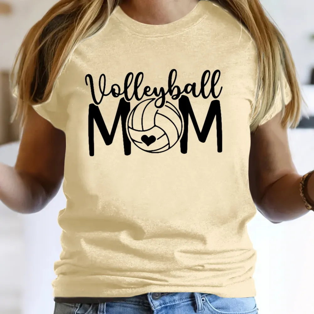 Volleyball Mom Shirt, Volleyball Tshirt, Game Day Shirt, Cool Mom Shirt, Sports Shirt, Gift for Mom, Volleyball Tees