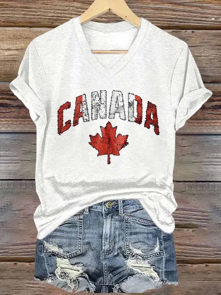 Women'S Never Be The 51st State Canada Will Never Yield To Tru.p T-Shirt