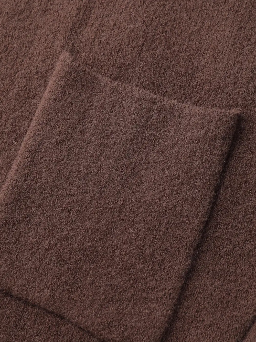 Folded Collar Dolman Sleeve Knit Cardigan