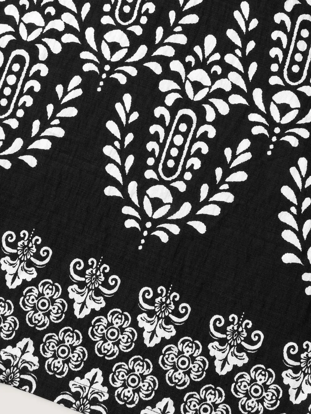 Boho Print Color Contrast Flowy Jumpsuit