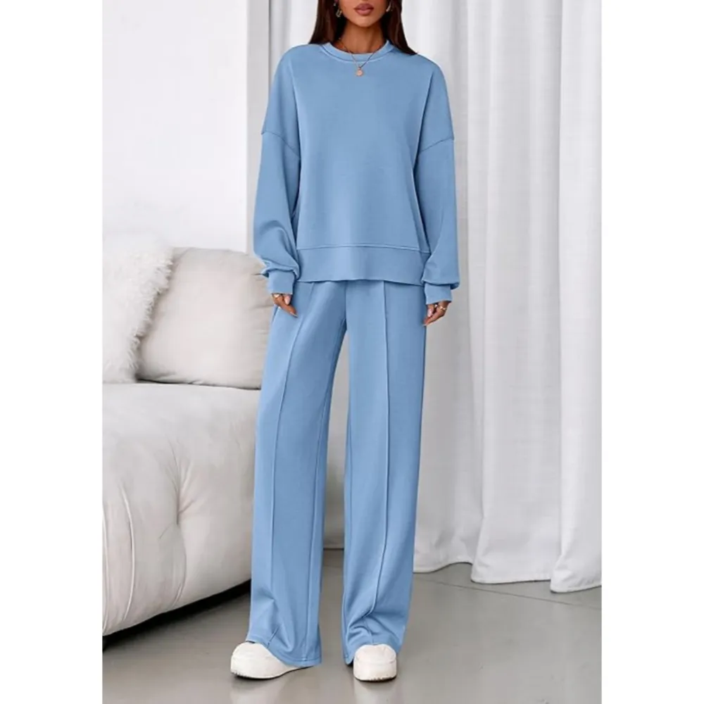 Women's Simple Casual Sports Two-Piece Set