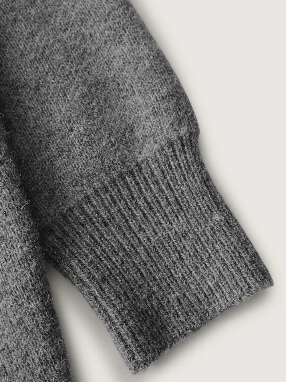 Hooded Button Slit Pockets Knit Cardigan