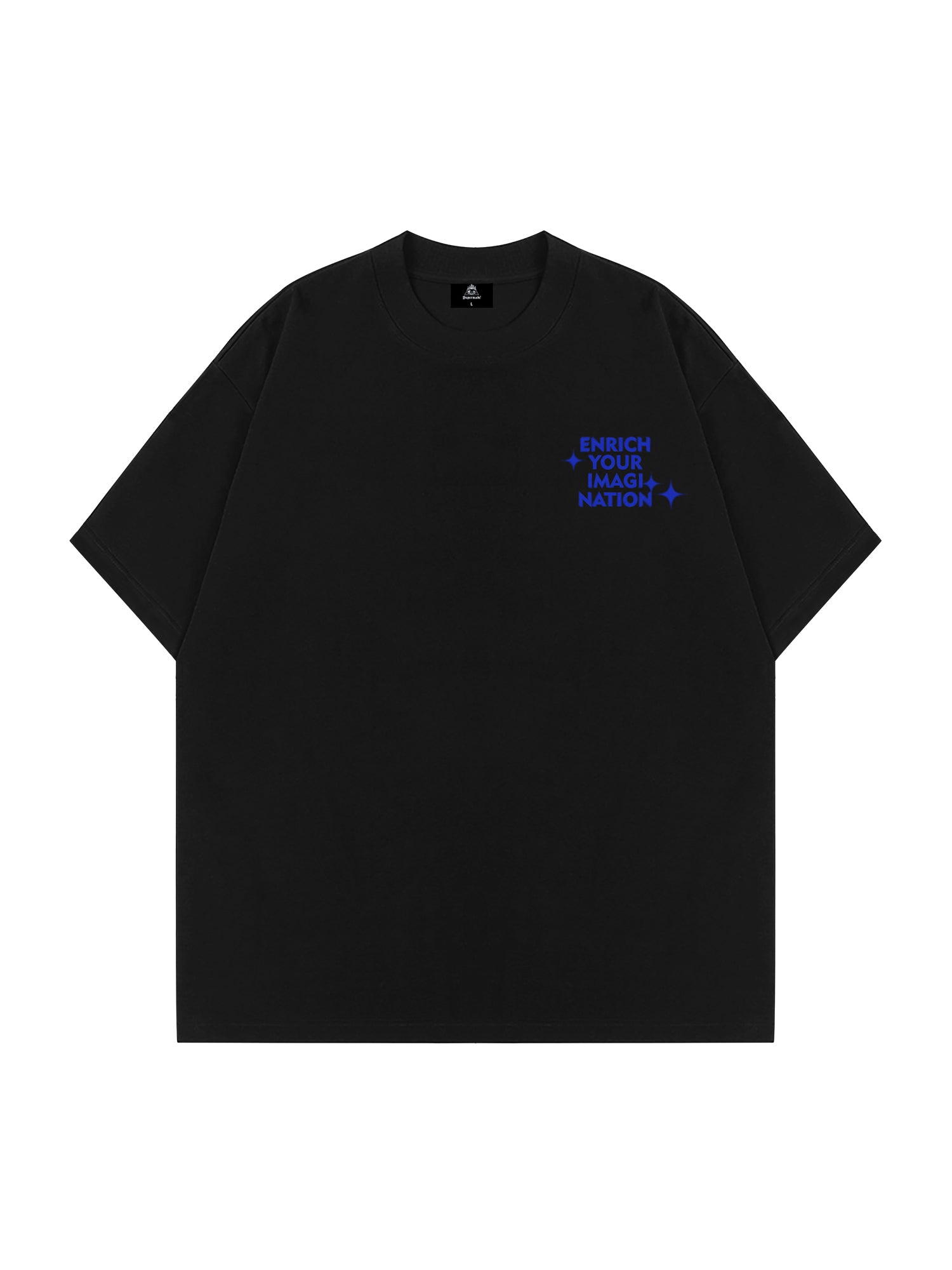 Letter Print Virtual T-Shirt - 2025