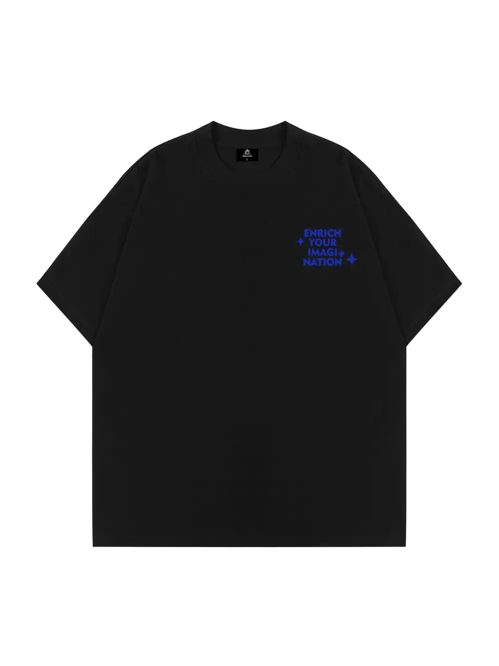 Letter Print Virtual T-Shirt - 2025